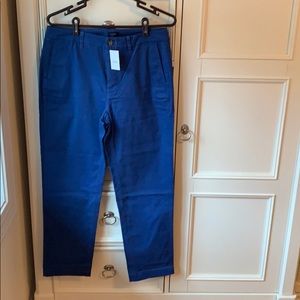 J. Crew High Rise cropped girlfriend chino pant